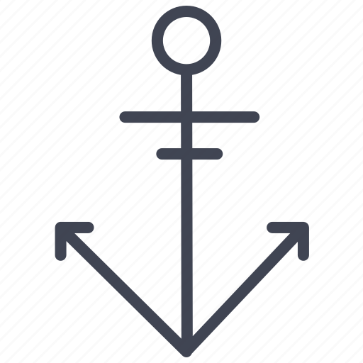 Anchor, activities, boat, ship, water icon - Download on Iconfinder
