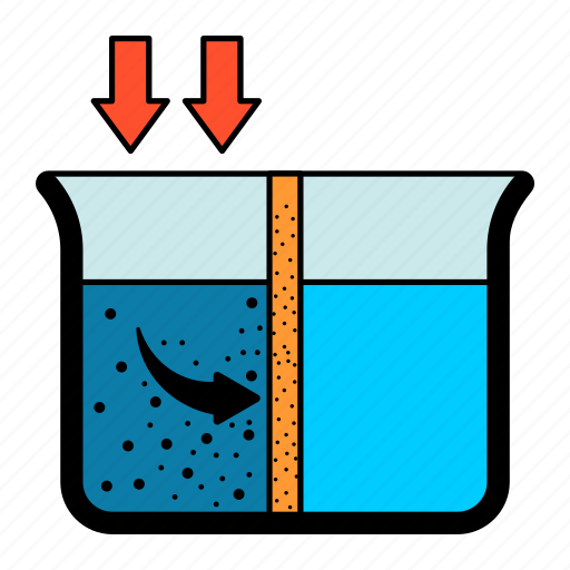 Water, cleaning process, purification, wastes, separation, filteration icon - Download on Iconfinder