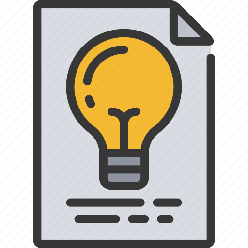 Project, idea, software, dev, ideas, lightbulb, light icon - Download on Iconfinder