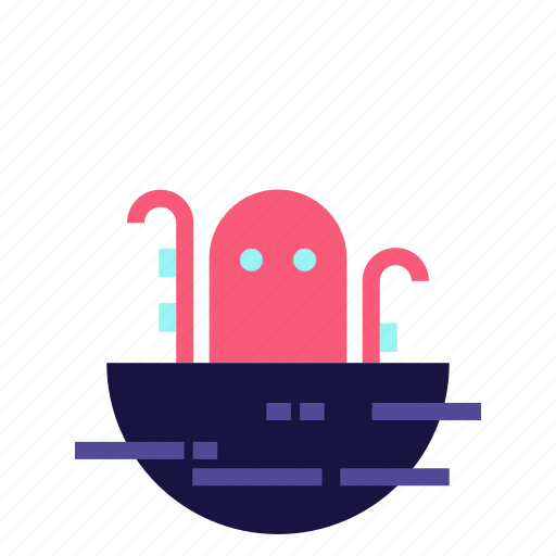 Animal, calamari, octopus, tentacles, water icon - Download on Iconfinder