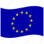 eu, euro, europe, european flag, european union, stars, waving flag 