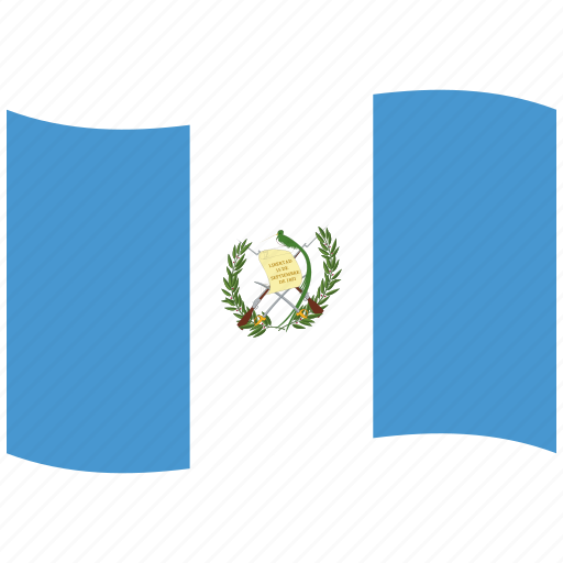 Guatemala, flag, gt, state, war, waving flag icon - Download on Iconfinder