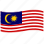 malaysia, malaysian flag, gemilang, jalur, my, waving flag 