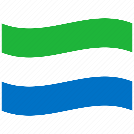 Leone, sierra, flag, republic, sl, waving flag icon - Download on Iconfinder