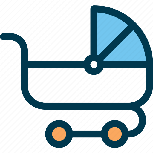 Baby, carriage, child, pram icon - Download on Iconfinder