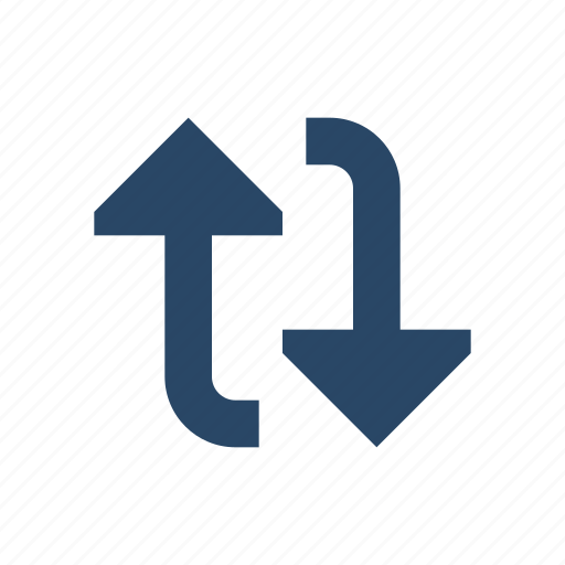 Arrows, refresh, vertical, clockwise, bidirectional, turn icon - Download on Iconfinder