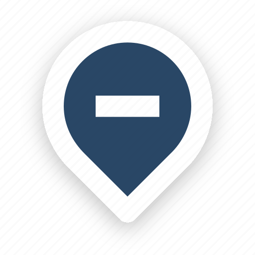 Location, remove, pin, gps, locate icon - Download on Iconfinder