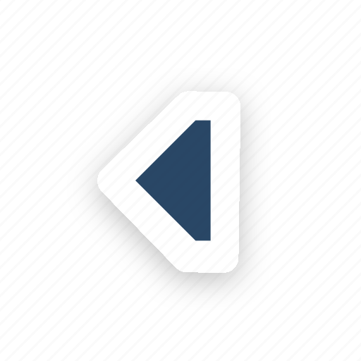 Triangle, left icon - Download on Iconfinder on Iconfinder