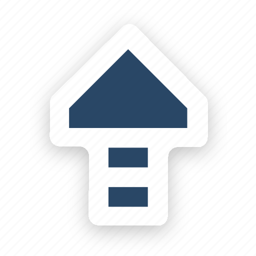 Arrow, double, top, upwards, direction icon - Download on Iconfinder