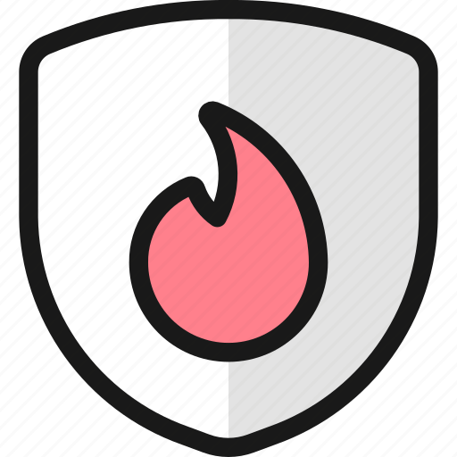Safety, fire, shield icon - Download on Iconfinder
