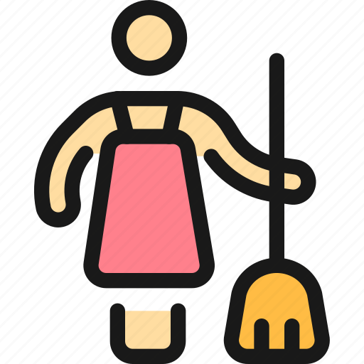 Woman, cleaning icon - Download on Iconfinder on Iconfinder