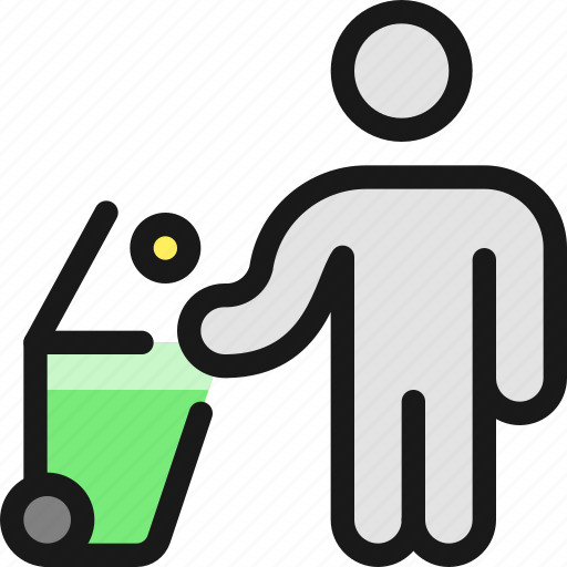 Garbage, throw, bin icon - Download on Iconfinder