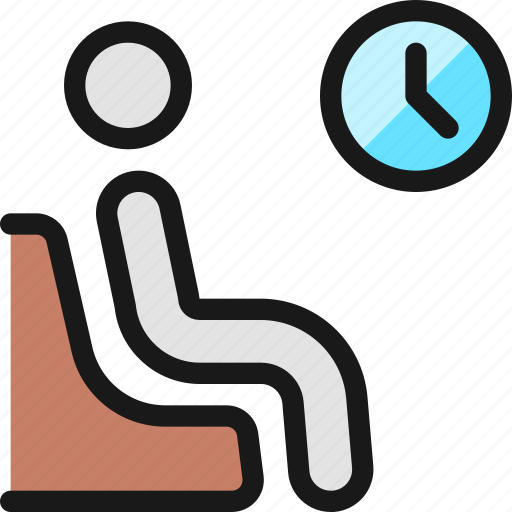 Waiting, room, clock icon - Download on Iconfinder