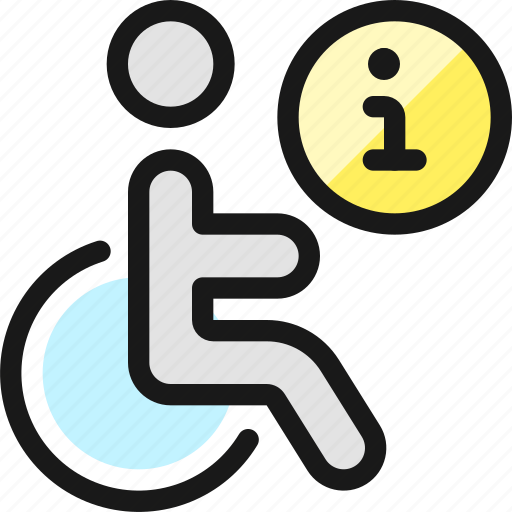 Disability, information icon - Download on Iconfinder