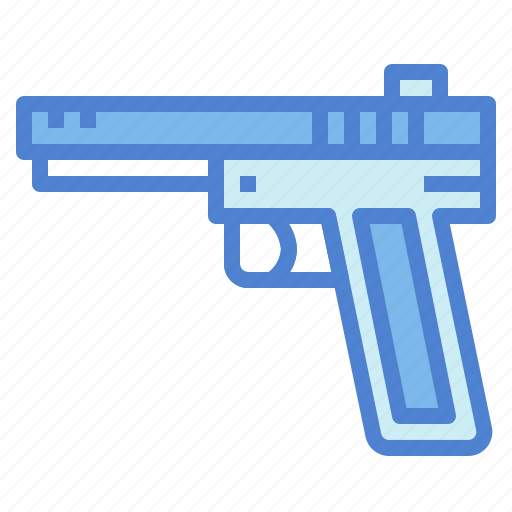 Gun, pistol, war, weapon icon - Download on Iconfinder