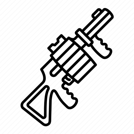 Grenade launcher, gun, weapons, fortnite, rifle, military icon - Download on Iconfinder