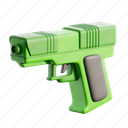 pistol, weapon 