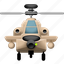 helicopter, air, chopper, vehicle, flight, plane, aircraft, airplane 