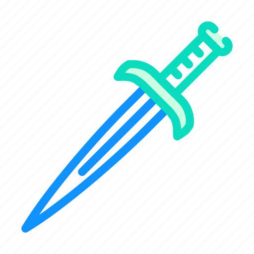 Dagger, knife, weapon, military, army, equipment icon - Download on Iconfinder
