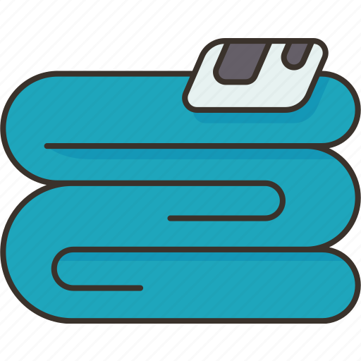 Heated, blanket, electric, warm, bedding icon - Download on Iconfinder