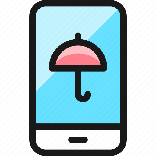 Weather, app, rain, umbrella icon - Download on Iconfinder
