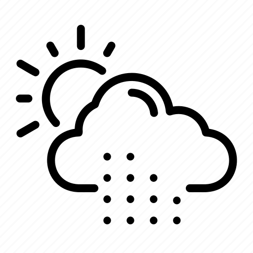 Rainy, rain, cloud, weather, fall, cloudy, spring icon - Download on Iconfinder