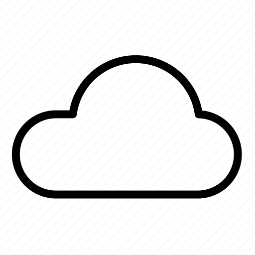 Cloud, weather, forecast, cloudy icon - Download on Iconfinder