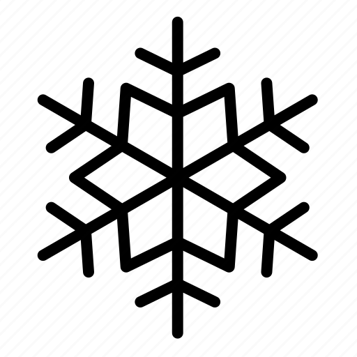 Snowflake, winter, weather, snow icon - Download on Iconfinder