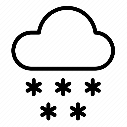 Snowing, snow, weather, forecast icon - Download on Iconfinder