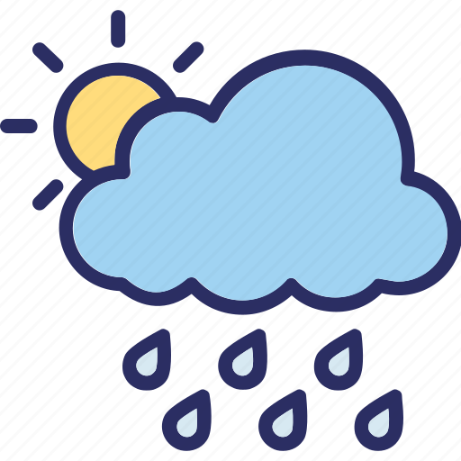 Clouds, rain, raining, rainy climate icon - Download on Iconfinder
