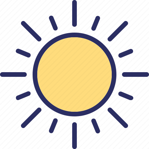Bright day, morning, sun, sunny day icon - Download on Iconfinder