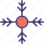 crystal flake, snow falling, snowflake, snowflake ornament 