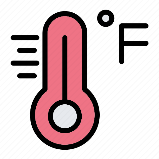 Fahrenheit, degree, degrees, forecast, temperature icon - Download on Iconfinder