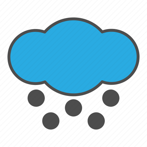 Cloud, hail, hovytech, ice, rain, snow, weather icon - Download on Iconfinder