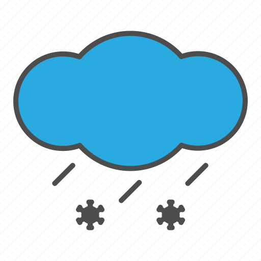 Cloud, hovytech, ice, rain, sleet, snow, weather icon - Download on Iconfinder
