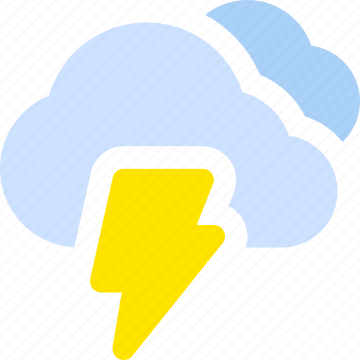 Thunder, thunderstorm, weather, climate icon - Download on Iconfinder