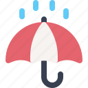 umbrella, weather, rain