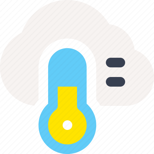 Weather, cloud, temperature, thermometer icon - Download on Iconfinder