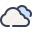 cloudy, cloud, weather 