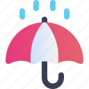 umbrella, rain, protection, weather