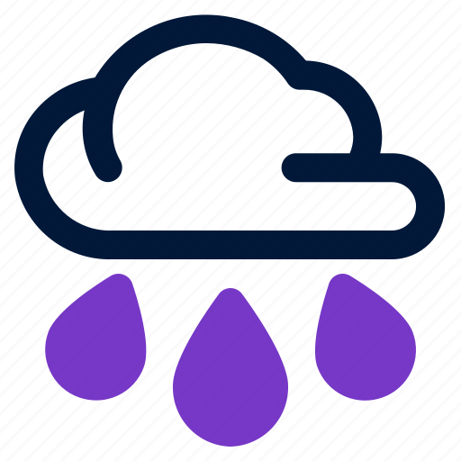 Rain, weather, forecast, climate, drop icon - Download on Iconfinder