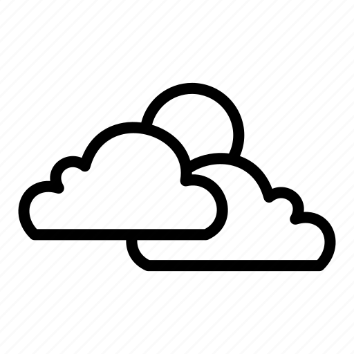 Cloudy, cloud, weather, forecast, climate, meteorology, prediction icon - Download on Iconfinder