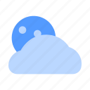 cloudy, night, cloud, weather, forecast, meteorology