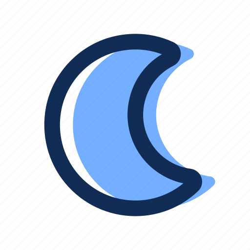 Half, moon, phase, meteorology, astronomy icon - Download on Iconfinder