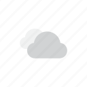 weather, icon, cloud, cloudy, cloud icon