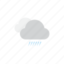 weather, rain, rain icon, cloud