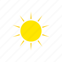 weather, icon, sun, summer, sunday, sun icon, sunny, forecast, sunrise