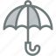umbrella, rain, weather, protective, protection, open 