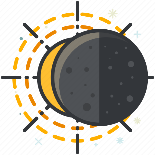 Eclipse, forecast, moon, sun, weather icon - Download on Iconfinder