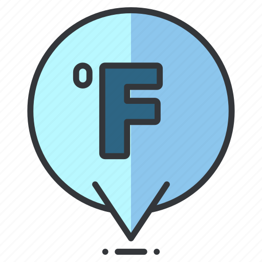 Fahrenheit, forecast, heat, temperature, weather icon - Download on Iconfinder
